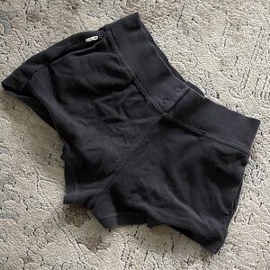 Women's Grey Nike Sweater Shorts